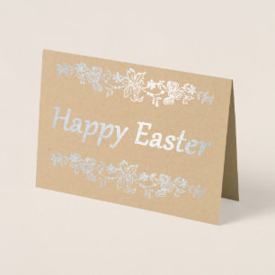 Happy Easter Folie Kaarten