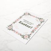 Happy Easter Folie Uitnodiging (Gedraaid)