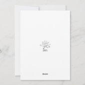 Happy Easter, Franse Bunny Rabbit, , Shabby Feestdagenkaart (Achterkant)