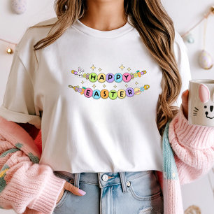 Happy Easter Friendship T-shirt; Schattigee paasar T-shirt