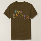 Happy Easter, Funny Bunny Ears, Funny Rabbit T-shirt (Design voorkant)