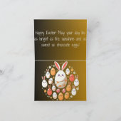 Happy Easter Funny Wenskaart Kaart (Binnen)