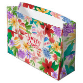 Happy Easter Gift Bag Groot Cadeauzakje (Achterkant Gekanteld)