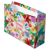 Happy Easter Gift Bag Groot Cadeauzakje (Voorkant Gekanteld)