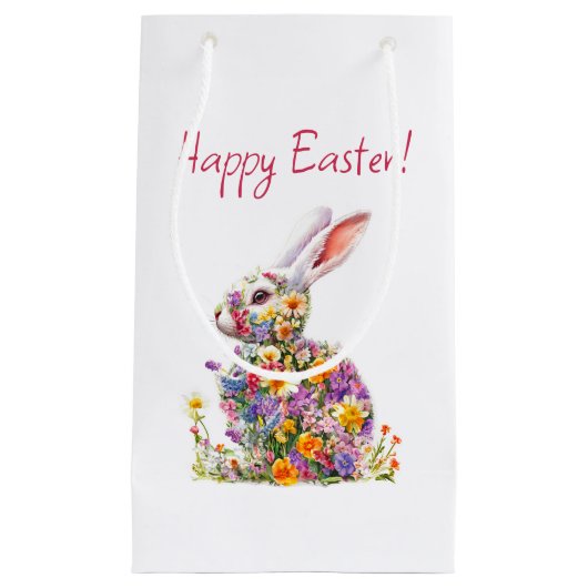 Happy Easter gift bag Klein Cadeauzakje (Voorkant)