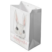 Happy Easter Gift Bag Medium Cadeauzakje (Voorkant Gekanteld)