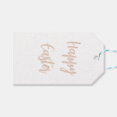 HAPPY EASTER Gift Label Cadeaulabel (Voorkant (Horizontaal))