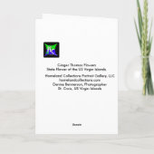 Happy Easter - Ginger Thomas Flower Note Card Feestdagen Kaart (Achterkant)