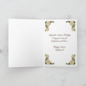 HAPPY EASTER - GIRLFRIEND - BUNNY FEESTDAGEN KAART (Binnen)