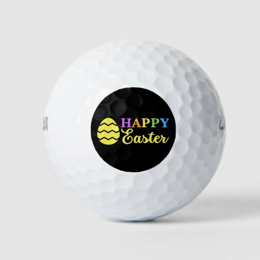 Happy Easter Golfballen (Voorkant)