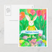 Happy Easter Grandson Custom Feestdagenkaart (Voorkant / Achterkant)