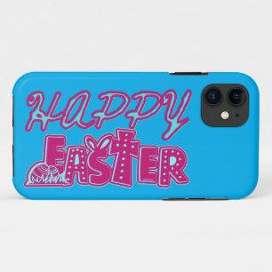 HAPPY EASTER grappig cadeau voor e-mails iPhone 11 Hoesje