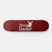 HAPPY EASTER grappige essterbunny egghunt Skateboard (Horizontaal)