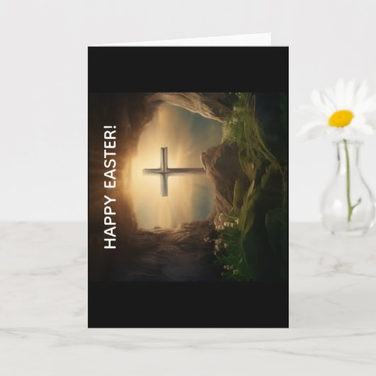 Happy Easter Greeting Card Kaart (Kleine Plant)
