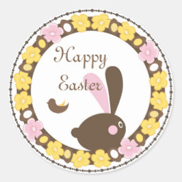 Happy Easter Greeting Sticker