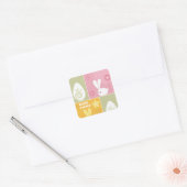 Happy Easter Greeting Sticker (Envelop)