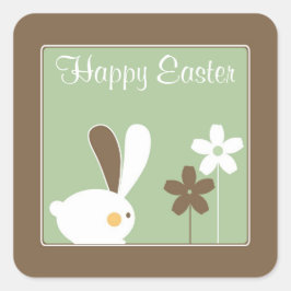 Happy Easter Greeting Sticker