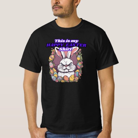 Happy Easter Gumpy Funny Shirt (Voorkant)