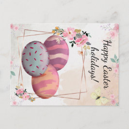 Happy Easter holidays Briefkaart