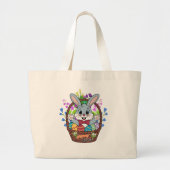 Happy Easter - Hoppy Easter Tote Bag (Devant)