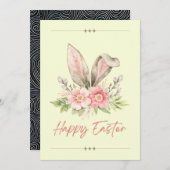 HAPPY EASTER KAART (Voorkant / Achterkant)