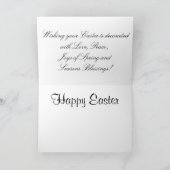 Happy Easter Kaart (Binnen)