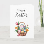 Happy Easter Kaart (Voorkant)