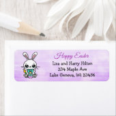 Happy Easter | Kute paashaas Etiket (Insitu)