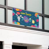 Happy Easter | Laat de Jacht beginnen | Banner (Buitenkant Gebouw)