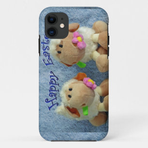 Happy Easter Lambs iPhone 11 Hoesje