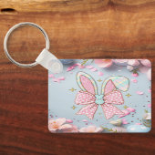 Happy Easter "Latch Yarn" Sleutelhanger (Achterkant)