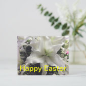 Happy Easter Lily Briefkaart (Staand voorkant)