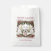 Happy Easter: Lily gepersonaliseerd Bedankzakje (Voorkant)