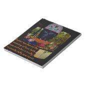 Happy Easter Love Faith and Hope wil Notitieblok (Gedraaid)