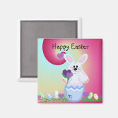 Happy Easter Magneet (Voorkant / Achterkant)