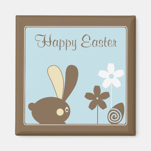 Happy Easter Magnet Magneet (Voorkant)