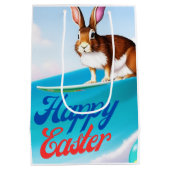 Happy Easter Medium Gift Bag Cadeauzakje (Achterkant)