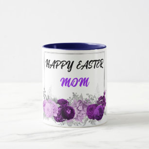"HAPPY EASTER MOM" DEUX TONNES MUG