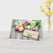 HAPPY EASTER **MOM** ESPÈRE QUE C'EST LA CARTE SPÉ (Fleur jaune)