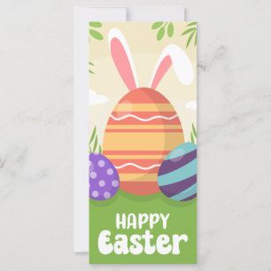 Happy Easter Money Holder Gift Kaart Chocolate Egg