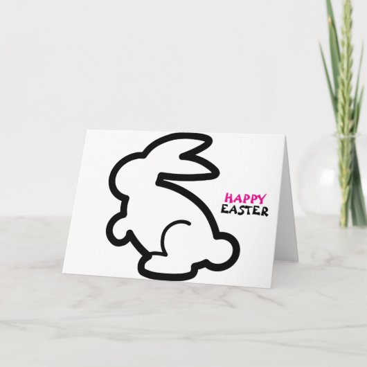 Happy Easter Ostern Kaart (Voorkant)