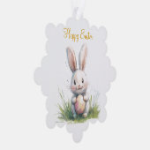 Happy Easter papier ornament kaart (Rechts)