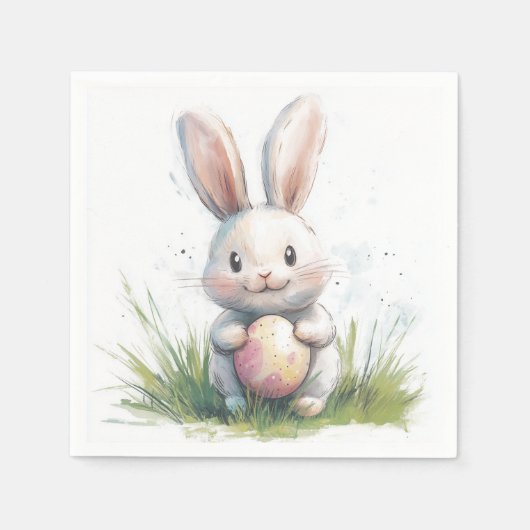 Happy Easter papieren servet (Voorkant)