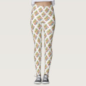 Happy Easter Pattern Leggings (Voorkant)