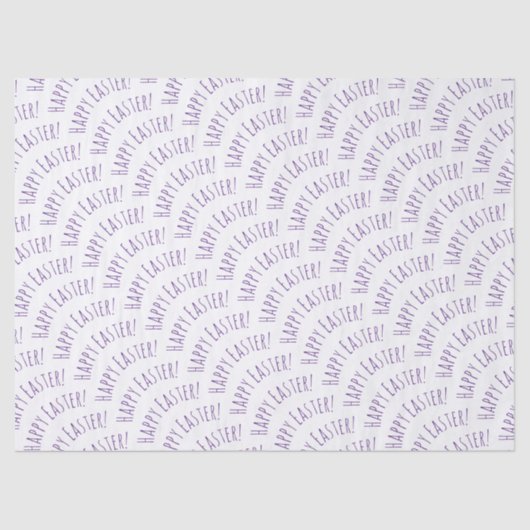 Happy Easter Pattern Tissuepapier (Voorkant)