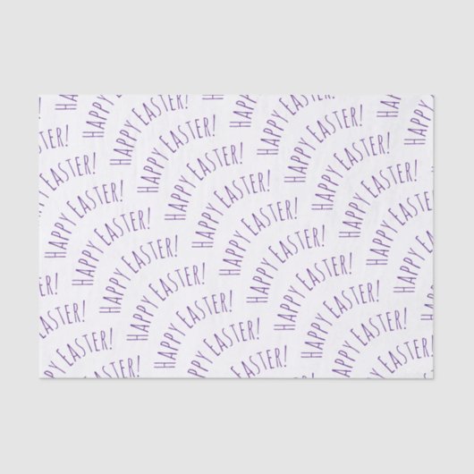 Happy Easter Pattern Tissuepapier (Voorkant)