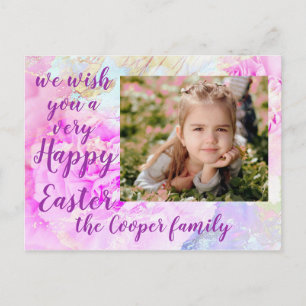 Happy Easter Photo Briefkaart