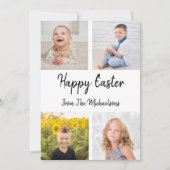 Happy Easter Photo Collage Kaart (Voorkant)