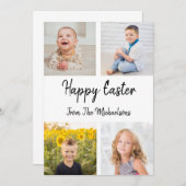 Happy Easter Photo Collage Kaart (Voorkant / Achterkant)