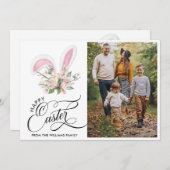 Happy Easter Photo Typografie (Voorkant / Achterkant)